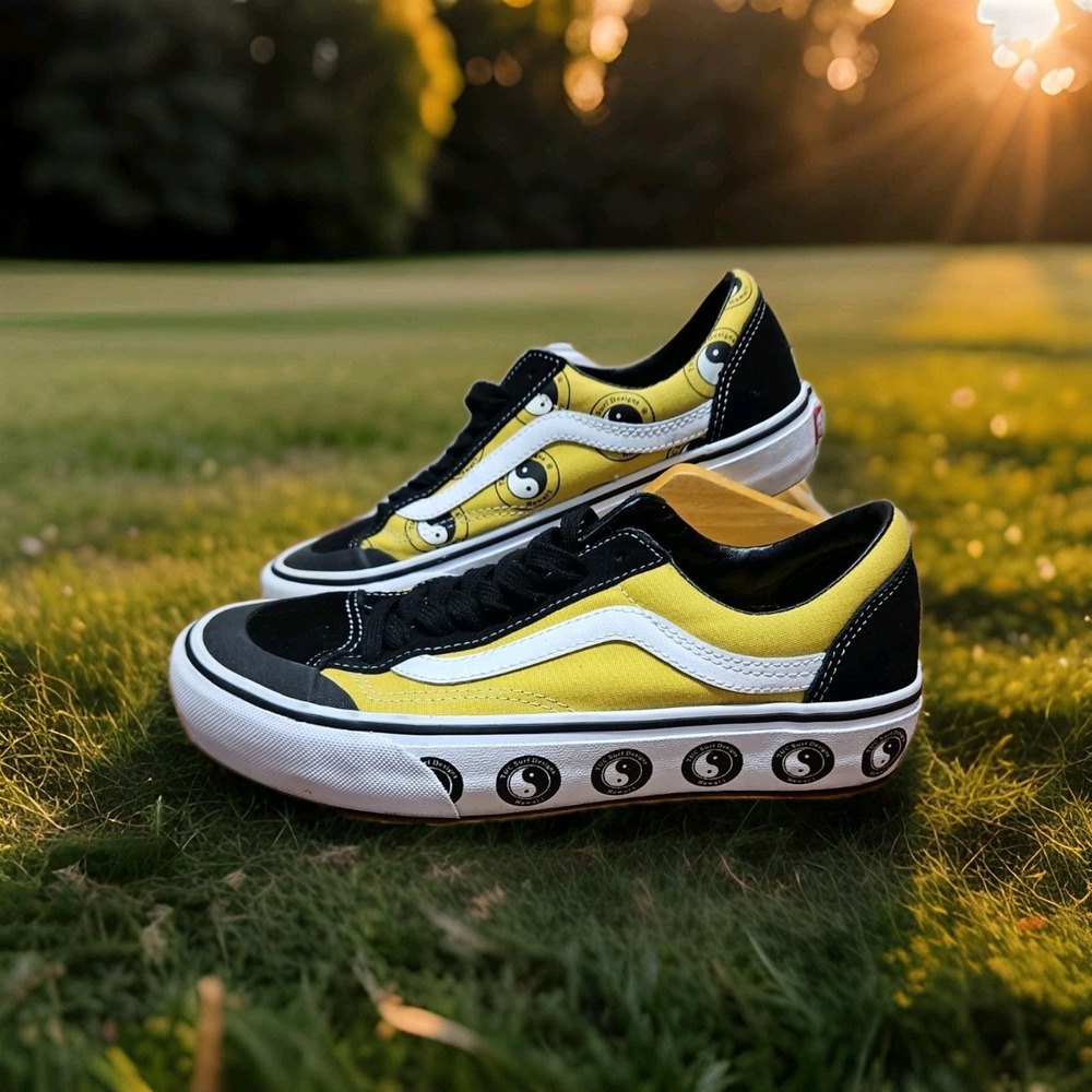 Vans × Town & Country (T &C)  Surf Designs Style 36 SF Mens Size 7 Womens Sz 8.5